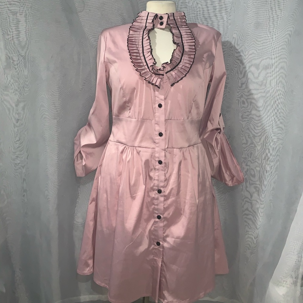 NWT ROBERTO CAVALLI SOFT PINK DRESS